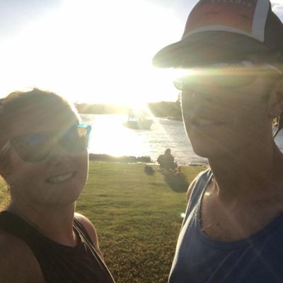 Watching the sun go down on the island of Kauai, 2017
